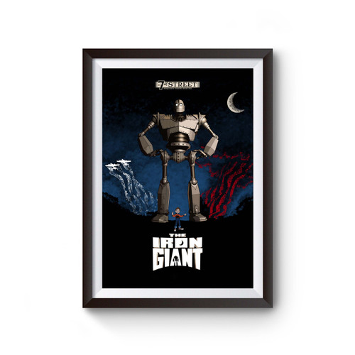 The Iron Giant Robot Supremacy Poster