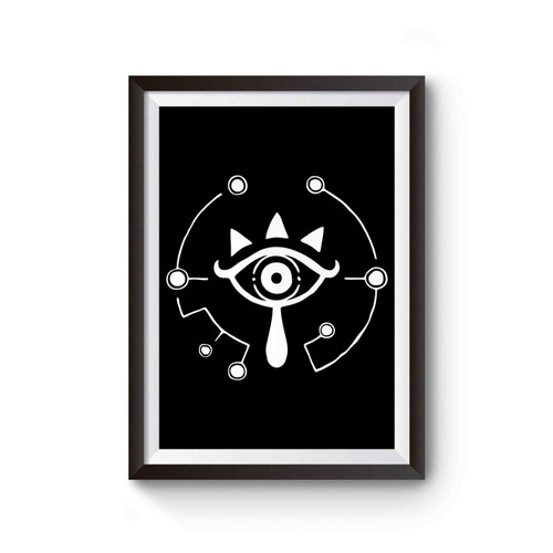 The Legend Of Zelda Breath Of The Wild Sheikah Eye Poster