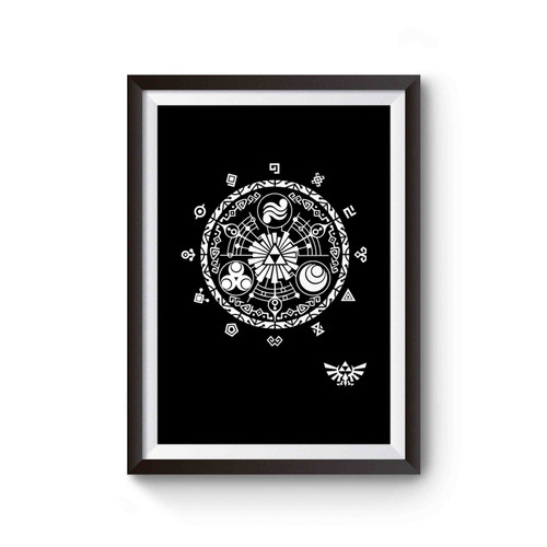The Legend Of Zelda Logoi Poster