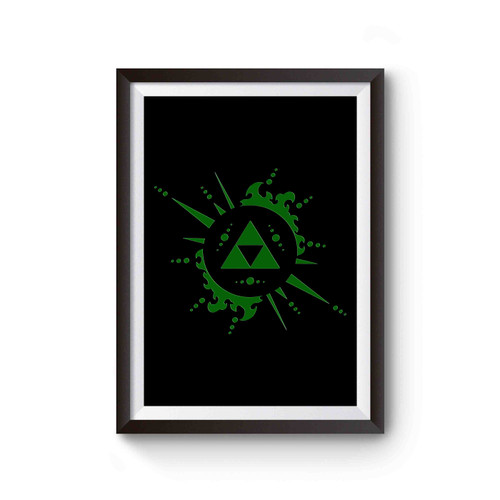 The Legend Of Zelda Triforce Poster