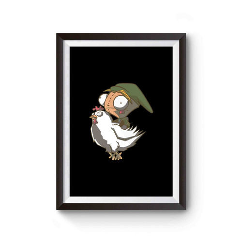 The Legend Of Zim Invader Link Poster