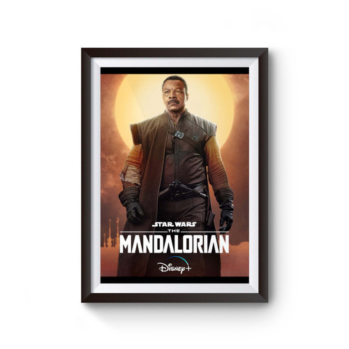 The Mandalorian Carl Weathers Poster