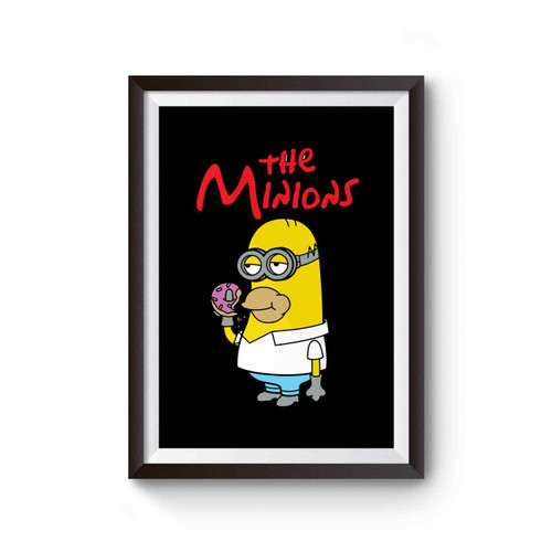 The Minions Parody Of The Simpsons And Minions Funny Poster