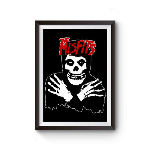 The Misfits Classic Skull Distressed Poster