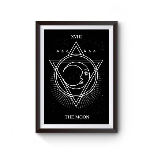 The Moon Tarot Card Poster