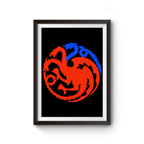 The Night Kings Dragon Game Of Thrones Poster