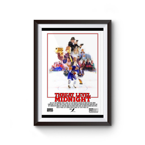 The Office Threat Level Midnight Poster