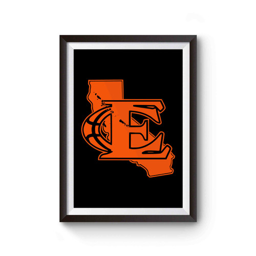 The Original Distressed Basketball Poster