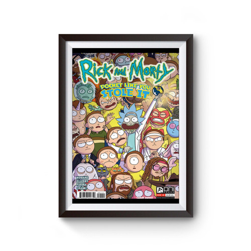 The Rick And Morty Cover Poster