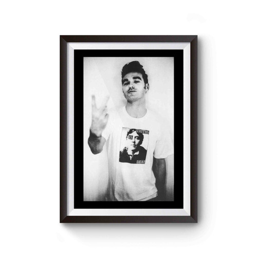 The Smiths Morrissey Steven Patrick Swearing Finger Poster
