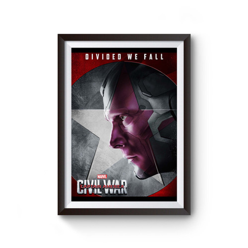 The Vision Civil War Character Poster