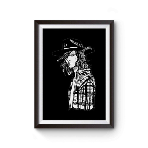 The Walking Dead Collection Carl Portrait Sketch Poster