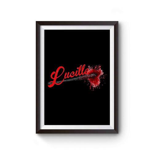 The Walking Dead Negan Lucille Bat Poster