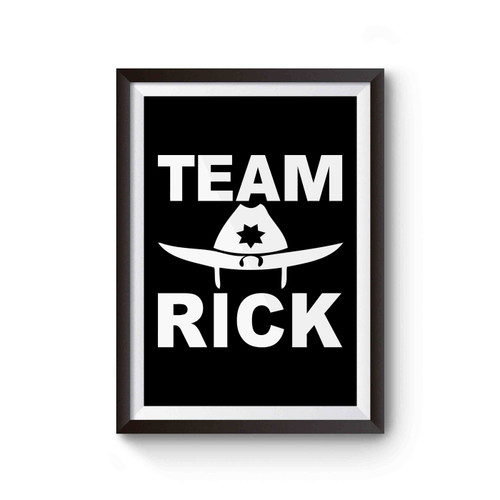 The Walking Team Rick Poster