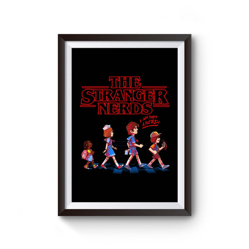 The Stranger Nerds Abbey Road Funny Poster