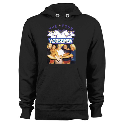 Was created with comfort in mind, this the four horsemen wrestler hoodie lighter weight is perfect for any activity. Teams and groups love this hoodie for its affordable price and variety of colors.