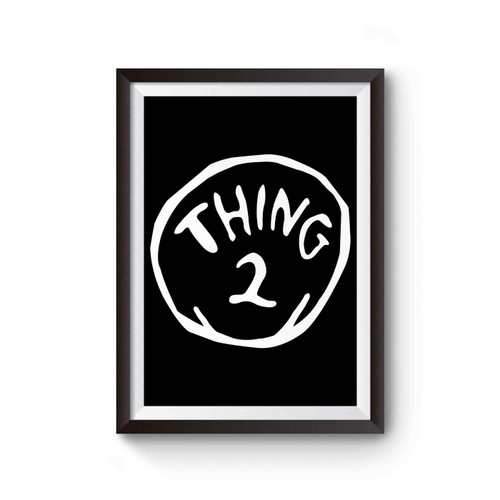 Thing 2 Dr Seuss Custom Animation Poster