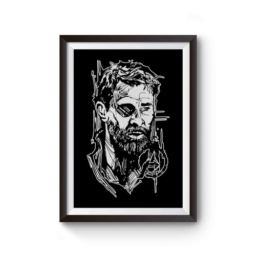 Thor Graphic Avengers Infinity War Marvel Poster