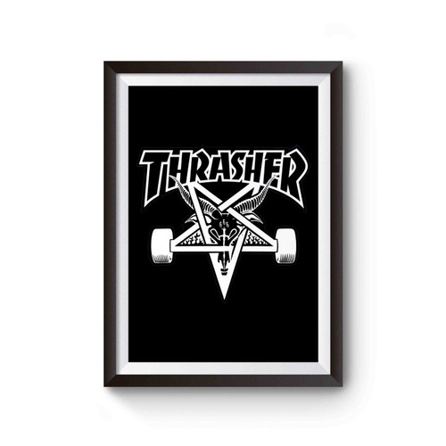 Thrasher Skateboard Poster