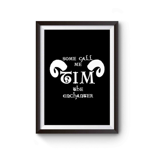 Tim The Enchanter Monty Python Holy Grail Tribute Parody Funny British Comedy John Cleese Jerusalem Humour Poster