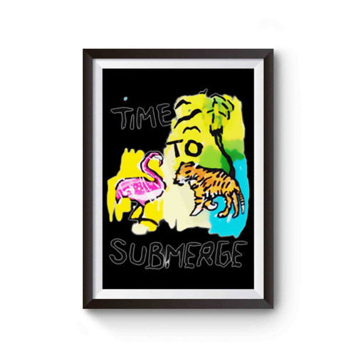 Time To Submerge Anthony Kiedis Red Hot Chili Pepper Poster