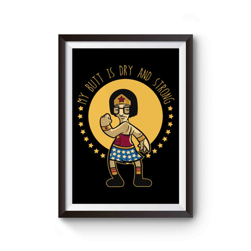 Tina Belcher Butts Poster