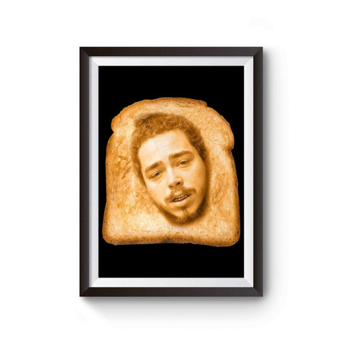 Toast Malone Post Malone Parody Funny Poster