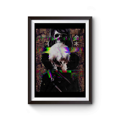 Tokyo Ghoul Ken Kaneki Glitch Poster