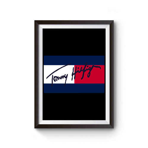 Tommy Hilfiger Signature Logo Poster