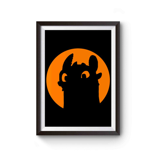 Toothless From How To Train Your Dragon Poster Toothless From How To Train Your Dragon Poster
