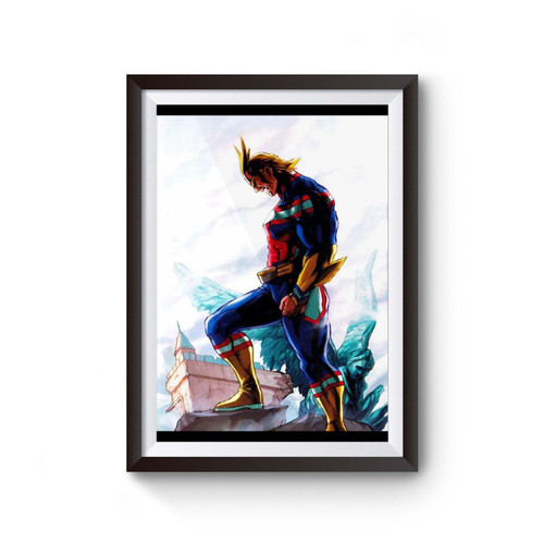 Toshinori Yagi Boku No Hero Academia Poster