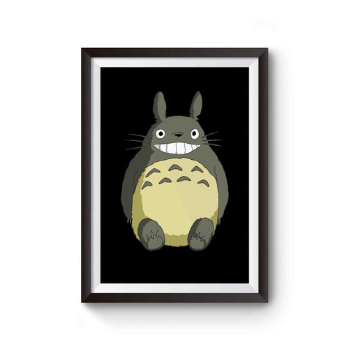 Totoro Smiling Studio Ghibli Poster