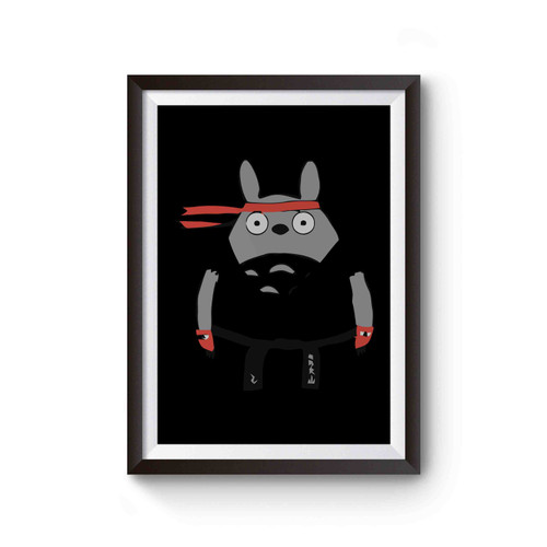 Totoryu My Neighbour Totoro X Street Fighter Poster