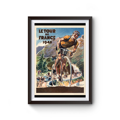 Tour De France 1948 Poster