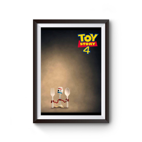 Toy Story 4 Forky Badmood Poster