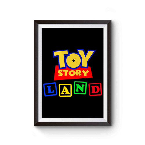 Toy Story Land Poster