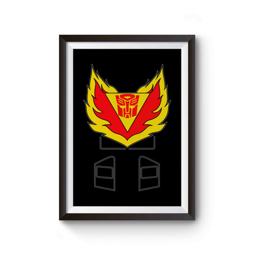 Tracks Transformers 80s Poster