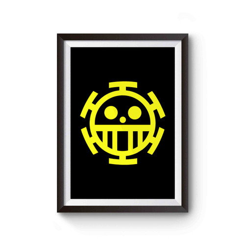 Trafalgar Law Logo One Piece Anime Poster