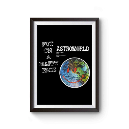 Travis Scott Astroworld Inspired 3 Poster