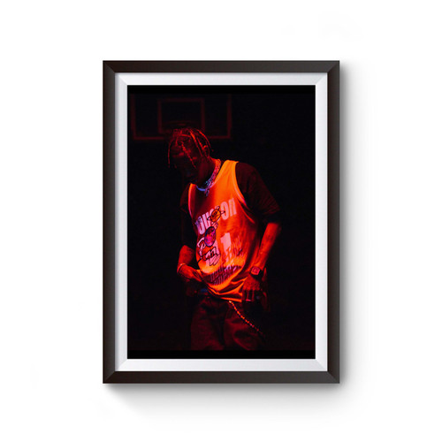 Travis Scott Houston Rockets Poster