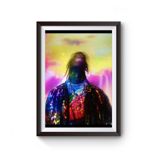 Travis Scott Rap Art Poster