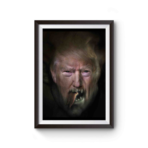 Trump Devil Of America Anti Donald Trump Fuck Donald Trump Poster