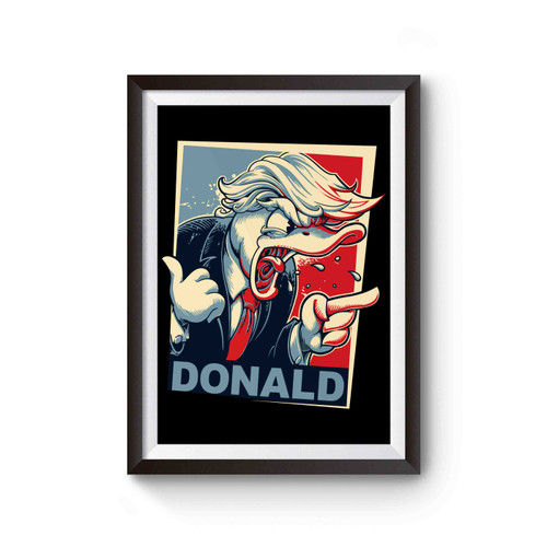 Trump Donald Duck Poster