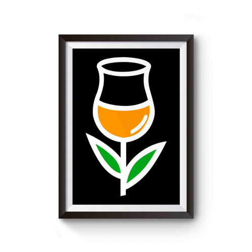 Tulip Glass Craft Beer Poster