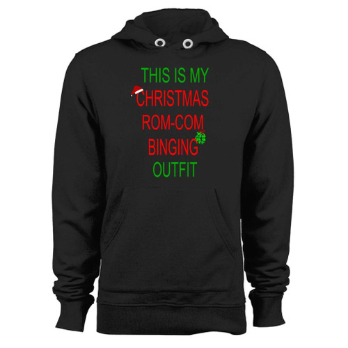 Was created with comfort in mind, this this is my christmas rom com binging outfit hoodie lighter weight is perfect for any activity. Teams and groups love this hoodie for its affordable price and variety of colors.