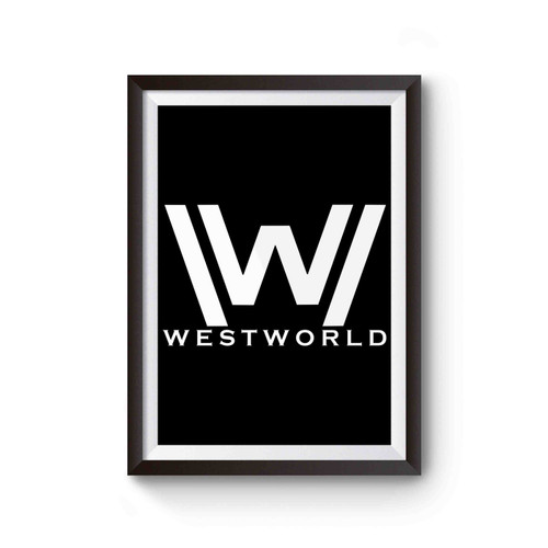 Tv Show Westworld Logo Poster