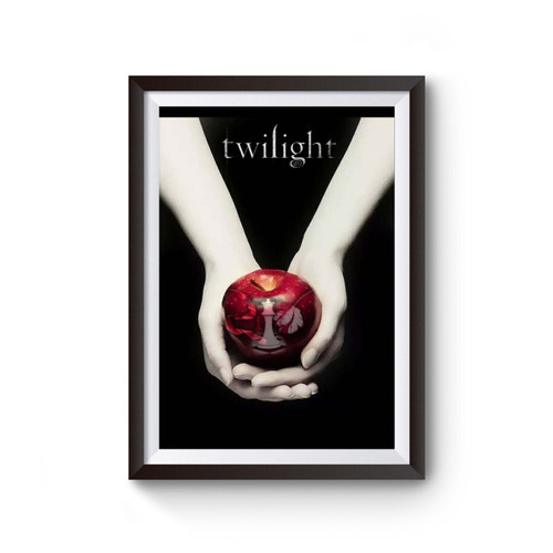 Twilight Apple In Hand Poster