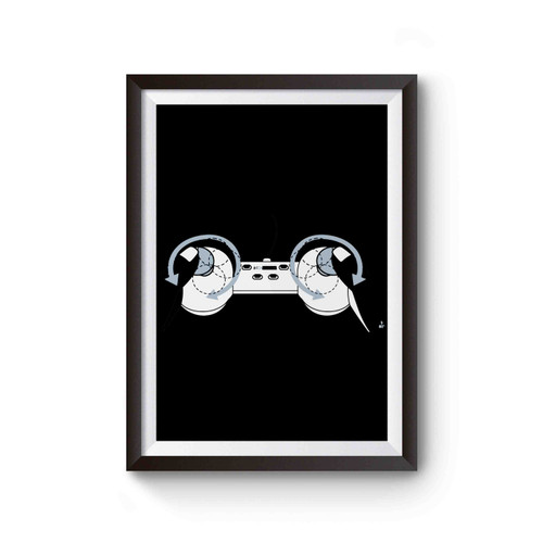 Twister Game Controller Remote Controller Funny Poster