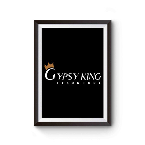 Tyson Fury The Gypsy King Boxing Poster