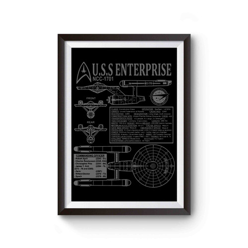 U.S.S Enterprise Poster
